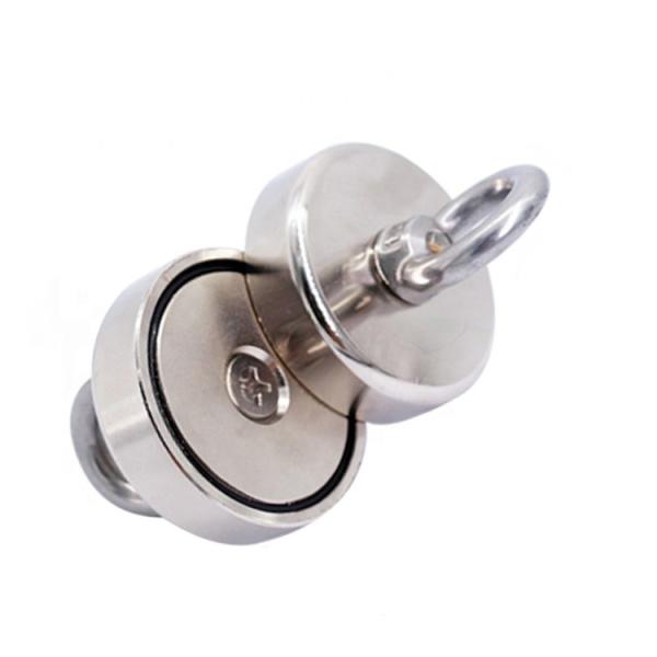 Buy cheap Single Side Neodymium Eyebolt Magnet NdFeB Fishing With Countersunk Hole from wholesalers