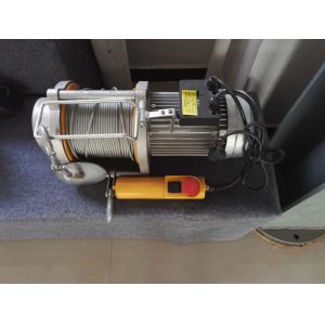 Buy cheap 500kg 1t 2t Small Construction Electric Wire Rope Winch from wholesalers