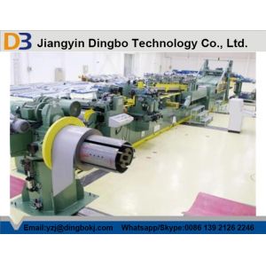 China DBCTL - 1x650 Metal Cut To Length Line Machine With Plc Control System on sale
