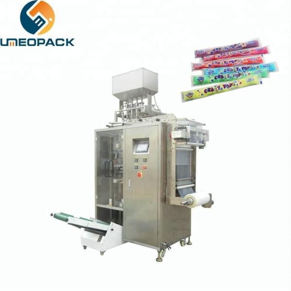 Quality Automatic vertical high-speed liquid honey stick sauce side sealing sachet packing machine for sale