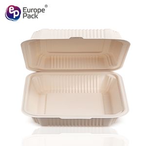 Buy cheap Wholesale biodegradable tableware 1500ml disposable food takeaway box from wholesalers