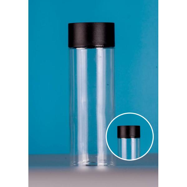 360Ml Empty Plastic Juice Bottles with Lids – Cylinder Drink Containers - Great