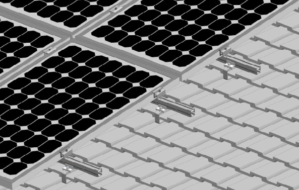 Buy cheap Flexibility Rooftop Hooks Solar Power System Solar Panel Racking Structure from wholesalers