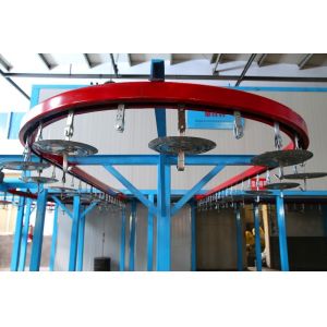 Adjustable Speed Automatic Powder Coating Machine High Productivity