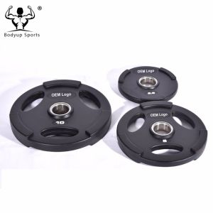 High Quality PU Urethane Coated Gym Weight Plates