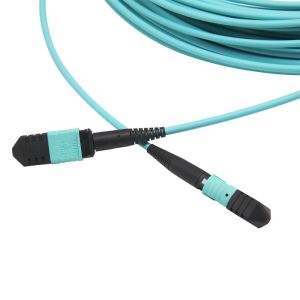 Data Transmission Fiber Optic Patch Cord / 12 Core Singlemode Cable 5M Length
