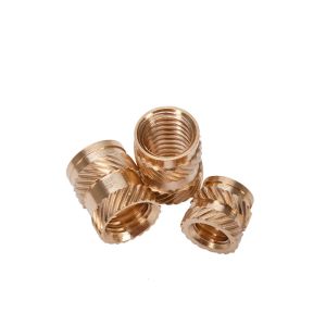 Buy cheap Melt Insert Knurled Copper Nut M3 M6 Brass Insert for Wood Through-Hole Brass Knurled Thumb Screw from wholesalers