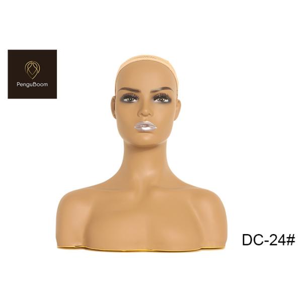 Quality 16.54 inch Mannequin Head And Shoulder for sale