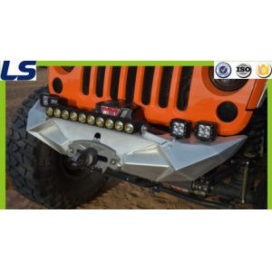 Buy cheap Jeep Wrangler JK Aggressive Black Front and Rear Steel Bumper from wholesalers
