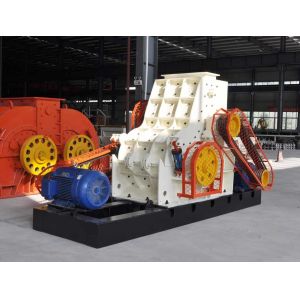 Steel Double Roller Minerals Processing Equipment Automatic Hammer Crusher