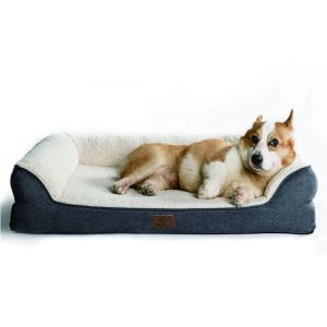 Buy cheap SGS Memory Foam Dog Bed With Removable Washable Cover Polyester product