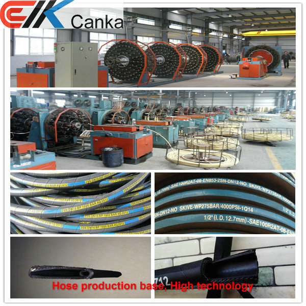 Quality SAE J517 R2AT Hydraulic Hose for sale