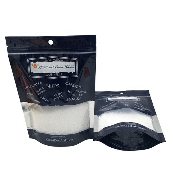 Quality Resealable Pantone Transparent Pp Poly Stand Up Pouch Bags for sale