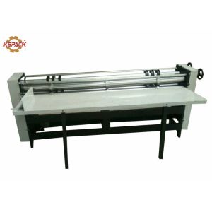 Buy cheap Manual Feeder Slitting Cutting Creasing Machine / Slitter Cutter Creaser from wholesalers