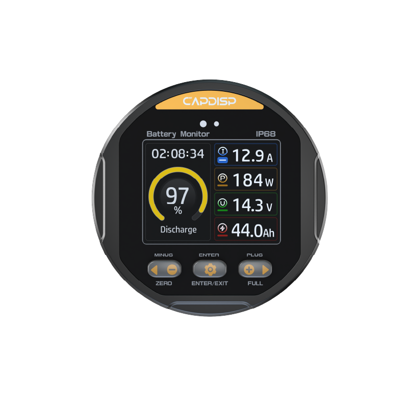 Buy cheap TR24 Waterproof Battery Monitor For Forklift With Color Screen 8-100V 0-500A product