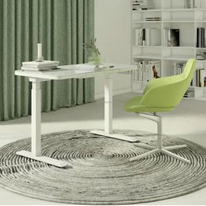 Buy cheap 2023 Design Office Furniture Electric Adjustable Desk for Study DC Motor Dual Motor from wholesalers