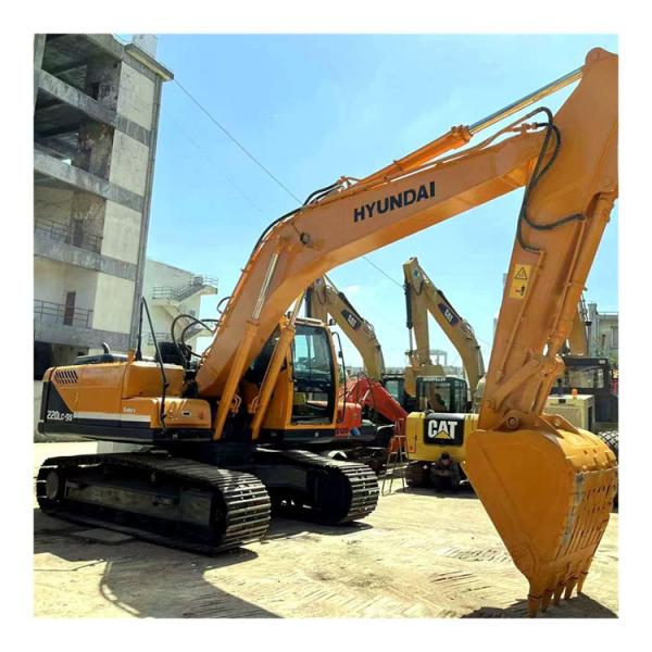 Buy cheap Latest Model 22 Ton Hyundai 220LC-9S Excavator in Shanghai with 1.03m3 Bucket Capacity from wholesalers