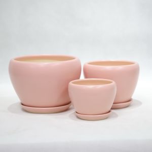Elegant Round Ceramic Pots For Your Home Or Business Various Sizes Available
