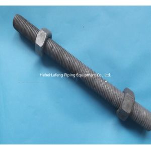 Buy cheap Astm A193 B7 Stud Bolts with heavy duty nuts from wholesalers