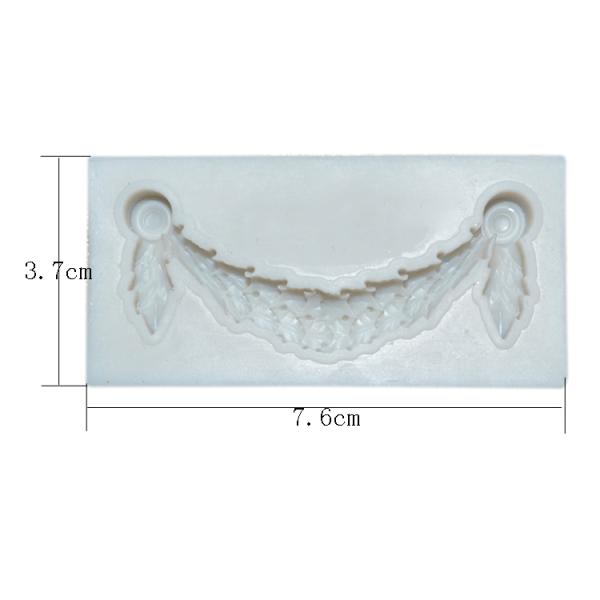 Oem Customized Promotional Gift Frame Flower Silicone Molds For Fondant