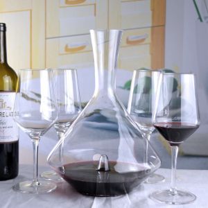 Buy cheap Hand Blown Crystal Wine Glass Set from wholesalers