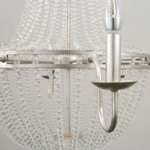Rustic iron chandelier with crystals for home Lighting Fixtures (WH-CI-88)