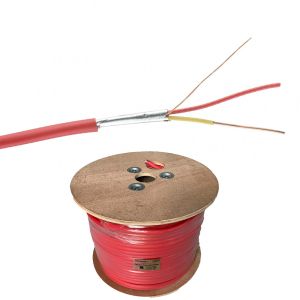 Buy cheap 2x1.5mm2 Solid Copper Conductor Fire Resistant LSZH Fire Alarm Cable with LPCB Approval from wholesalers