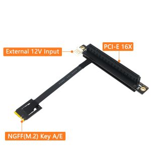 Buy cheap M.2(NGFF) Key A-E To PCI-E 16X Adapter Cable for Fast Data Transfer from wholesalers