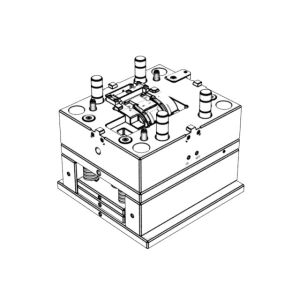 OEM / ODM ： Cold Runner Injection Molding & Left + Right Transparent Eye Shell(1