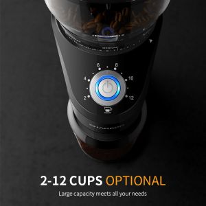 Buy cheap Touchscreen Professional Burr Grinder LED Light Automatic With Removable Bean Hopper from wholesalers