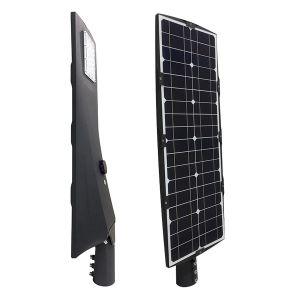 Buy cheap IP66 Sidewalk 7000LM Solar Powered Led Street Lights 100LM/W from wholesalers