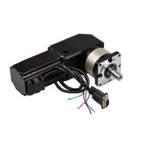 Buy cheap Nema23 18kg.Cm 4.2A Geared CNC Stepepr Motor With WPLF60 1:3 90 Degree Angle Gearbox from wholesalers