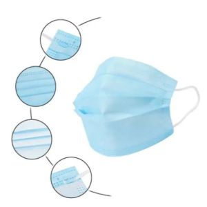 Buy cheap Virus Protective Disposable Mouth Mask Easy Breathability Without Skin Irritation from wholesalers