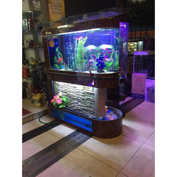 Quality water trickling series aquarium, fish tank, custom made according to your sizes, factory price, factory lead time, for sale