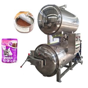 Buy cheap Commercial Industrial Autoclave Machine Horizontal for Sausage Sterilization from wholesalers
