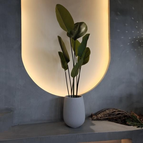 Plastic Customized Large High Artificial Plants 120CM In Various Sizes Easy To