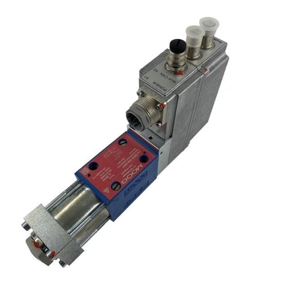 Moog Servo Valve with 1 inch Port Size 0.2-cp Reverse Rotation and Advanced