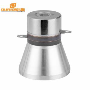 Buy cheap Low Power Ultrasonic Cleaning Transducer 60W , Ultrasonic Piezoelectric Transducer 28khz from wholesalers