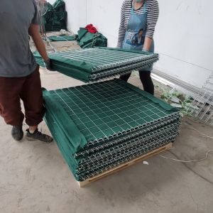Buy cheap Galvanized Flood Defense Barrier Prevention Solution By Welded Gabion Box from wholesalers