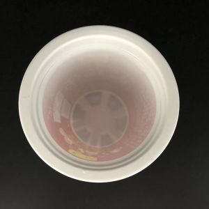 Buy cheap 350ml Round Plastic Yogurt Cup With Lids Multicolour from wholesalers