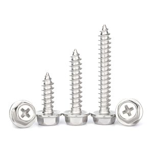 Buy cheap Blue White Hex Head Self Tappers M2 - M10 Multipurpose Screw from wholesalers