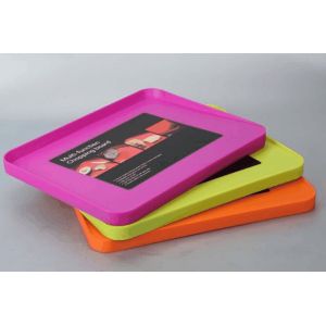 Buy cheap LFGB Multifunction PP Plastic Chopping Board Pink Orange For Kitchen from wholesalers