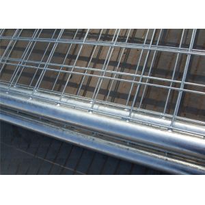 Buy cheap Anti Rust Temporary Fence Panels Galvanized Construction Fencing Removable from wholesalers
