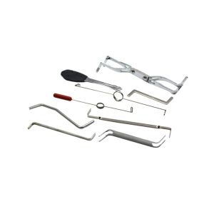 Locksmith Practice Picking Tools 20-In-1 Hook Lockpick Lock Picks House Lock Set