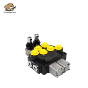 Buy cheap DCV 40 Hydraulic Directional Valve Control 2 Spool Manual Pneumatic from wholesalers