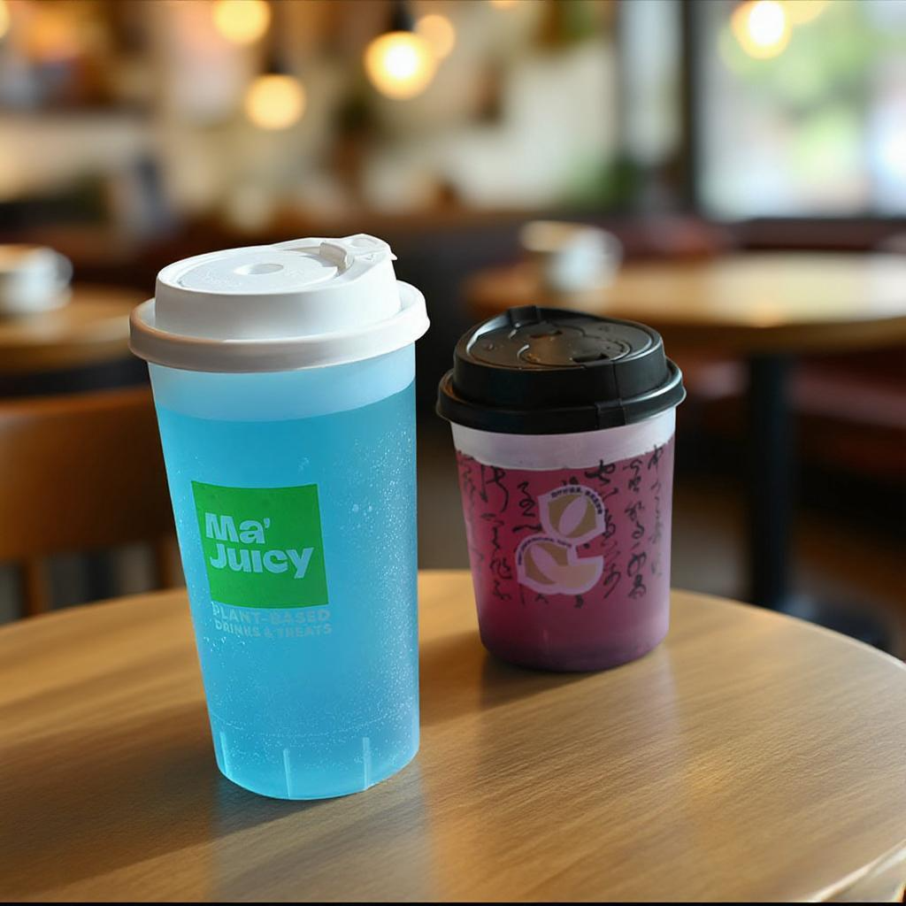 Buy cheap Custom Logo Fat Plastic Cup 16oz Milk Tea Ice Coffee Hard PP Matte Coffee Plastic Stubby Cup from wholesalers