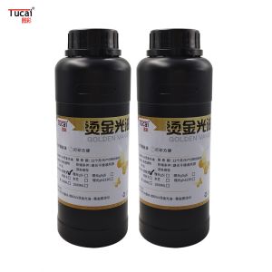 Buy cheap Resistant To Bending And Friction UV Bronzing Varnish For Epson Series Printhead product