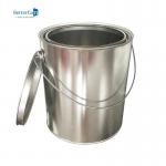 Buy cheap Round Car Paint Tin 5L Metal Can With Lever Lock Ring Lid ISO9001 from wholesalers