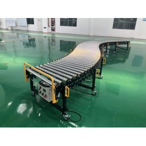 Buy cheap Package electric Powered  Expandable Flexible Roller Conveyor from wholesalers