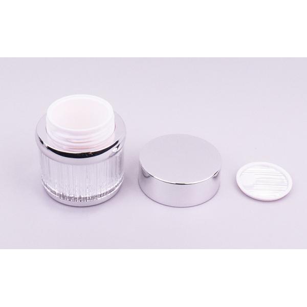 Exquisite 30g 50g Acrylic Cosmetic Jar For Eye Cream With Customized Color